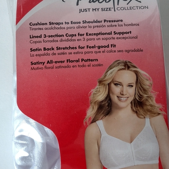 NWT Playtex Easy-On Front Close Bra - 46DD - Picture 4 of 12